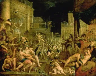 Bacchus im Hof von Midas